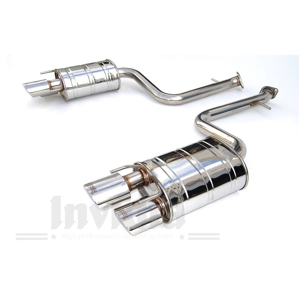 Silencieux d'echapement inox Lexus RC RC200T RC300H