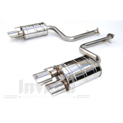 Silencieux d'echapement inox Lexus RC RC200T RC300H