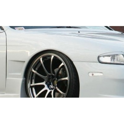 Ailes avant Vertex Lang +12mm Nissan 200sx  S14 phase1