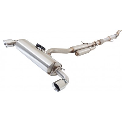 Echappement inox a clapet X Force yaris GR