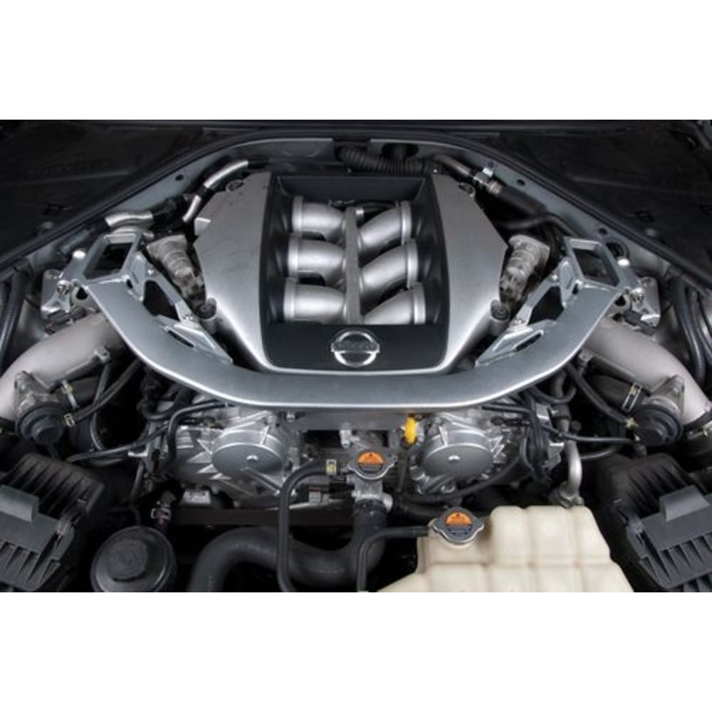 Nissan GT-R R35 2008- Front up strut bar alu