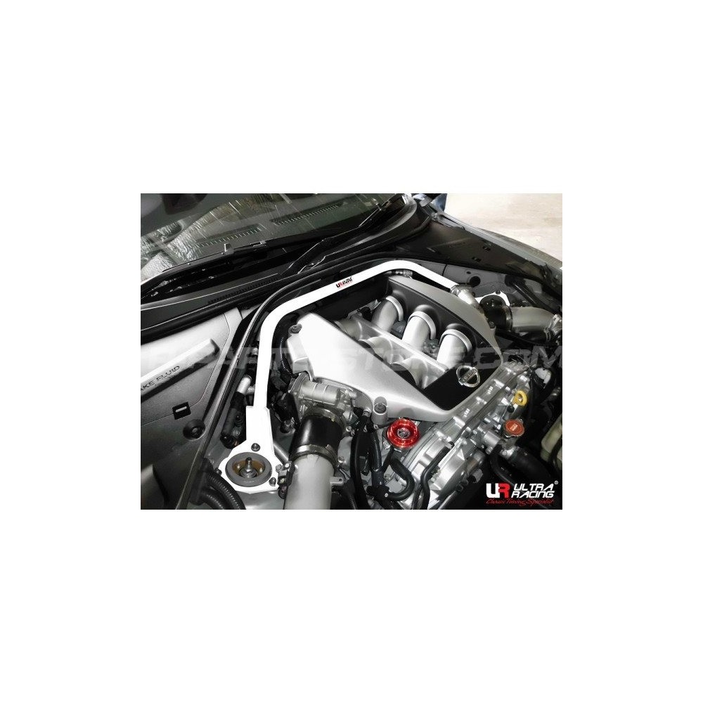 NISSAN GTR R35 ULTRARACING 2P FRONT UPPER STRUT BAR