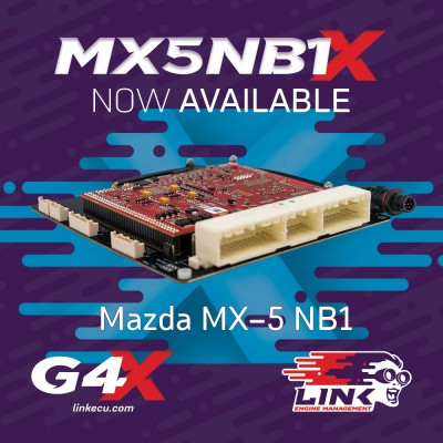 LINK ECU G4X Mazda MX5 NB1 plug in 1998 2000