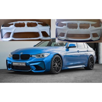 pare-choc BMW serie 3 F30 F31 m2 look front avec lame