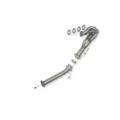 Collecteur d'echappement inox BMW E21 et  2002