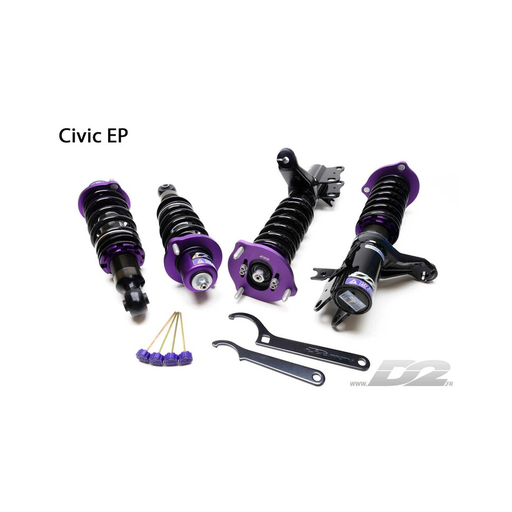Combinés filetés D Street Honda Civic EP EP3