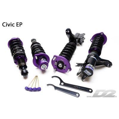 Combinés filetés D Street Honda Civic EP EP3