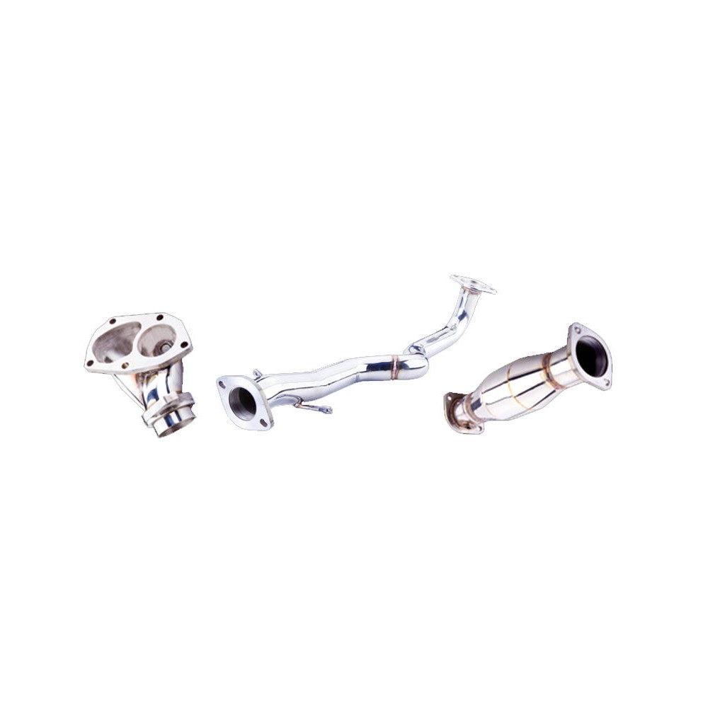 Kit elbow downpipe decata 3 pouces inches Lancer evo 7 8 9