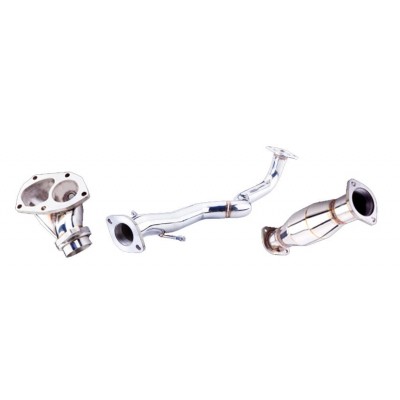 Kit elbow downpipe decata 3 pouces inches Lancer evo 7 8 9