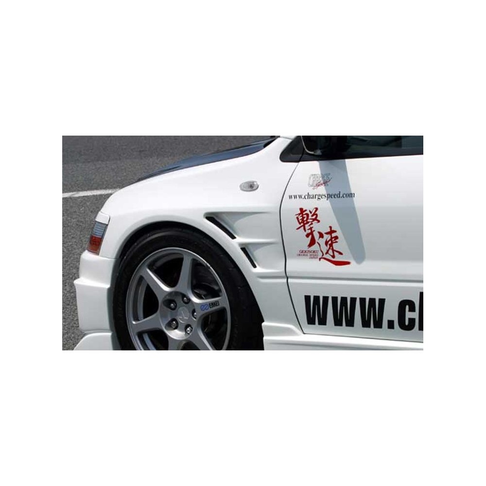 D-1 Style Vented Front Fenders Mitsubishi Lancer Evolution CT9A