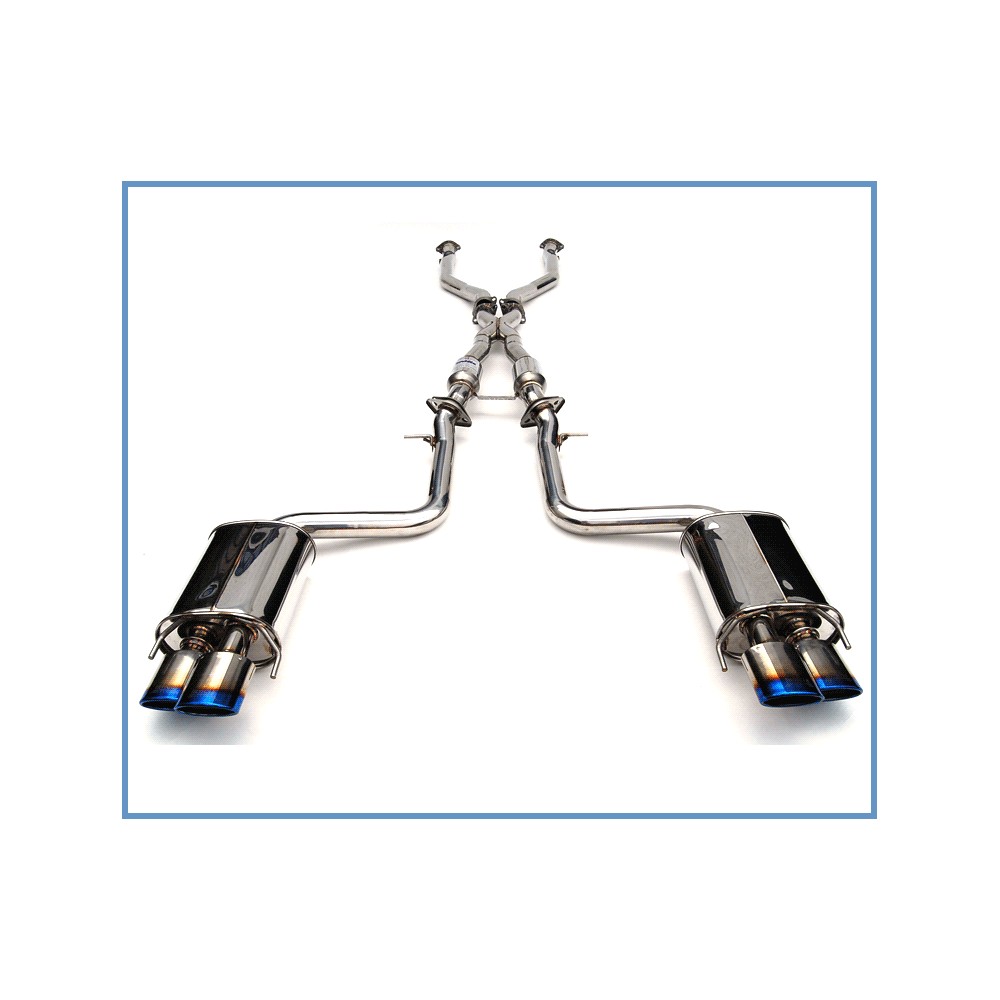 Ligne inox INVIDIA Q300 Lexus RC-F