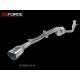 Ligne inox Xforce pour mazda 3 MPS MK1
