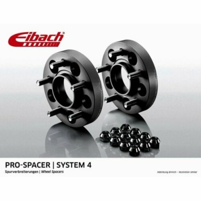 Elargisseurs de voies 20mm EIbach Civic Type R FL5 noirs TUV