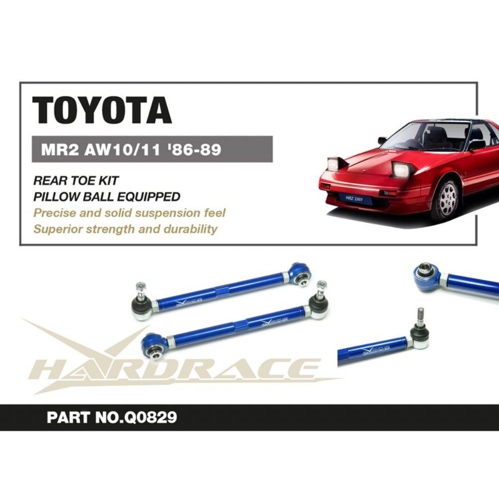Hardrace - Rear Toe Kit Toyota MR2  86 89