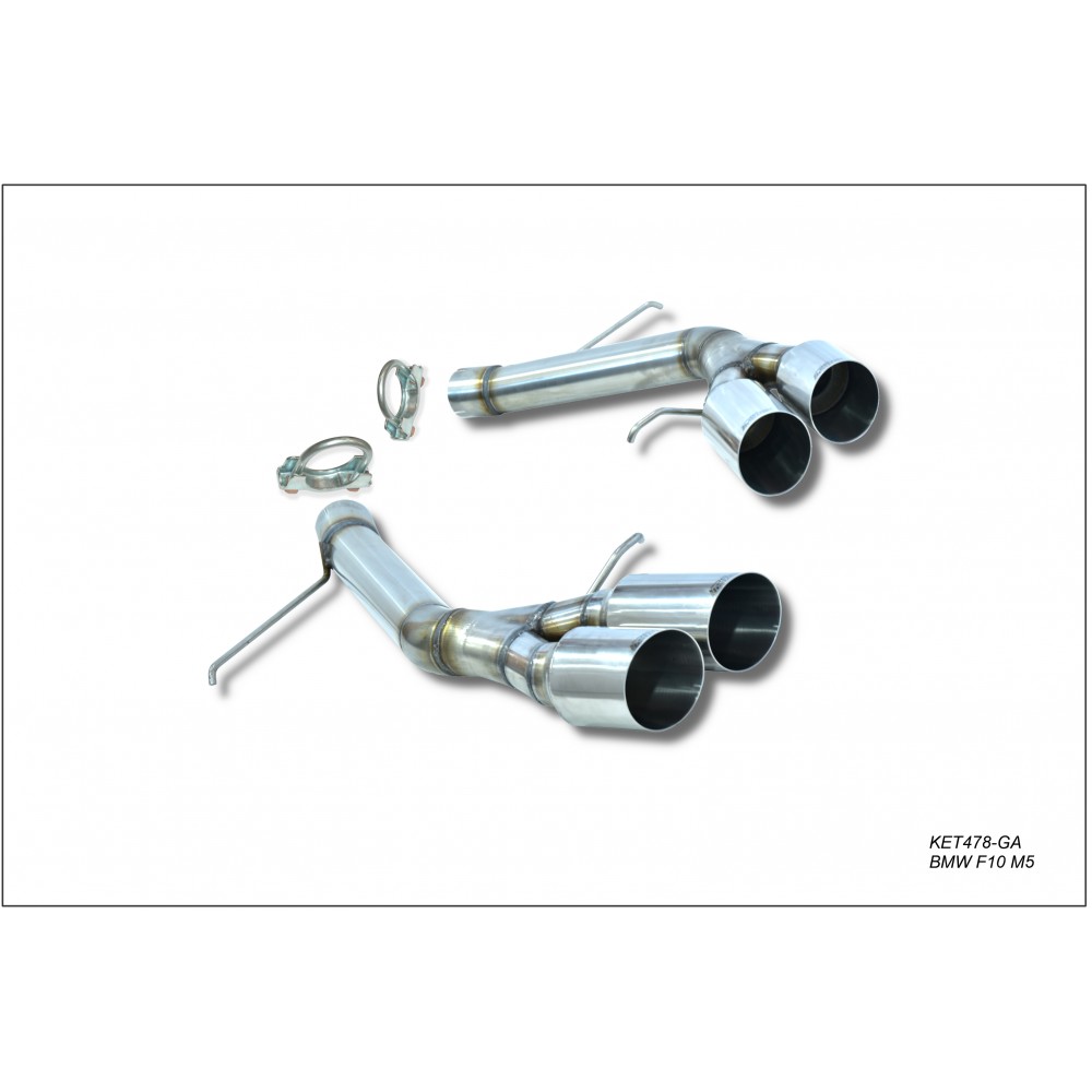 Suppression silencieux M5 F10