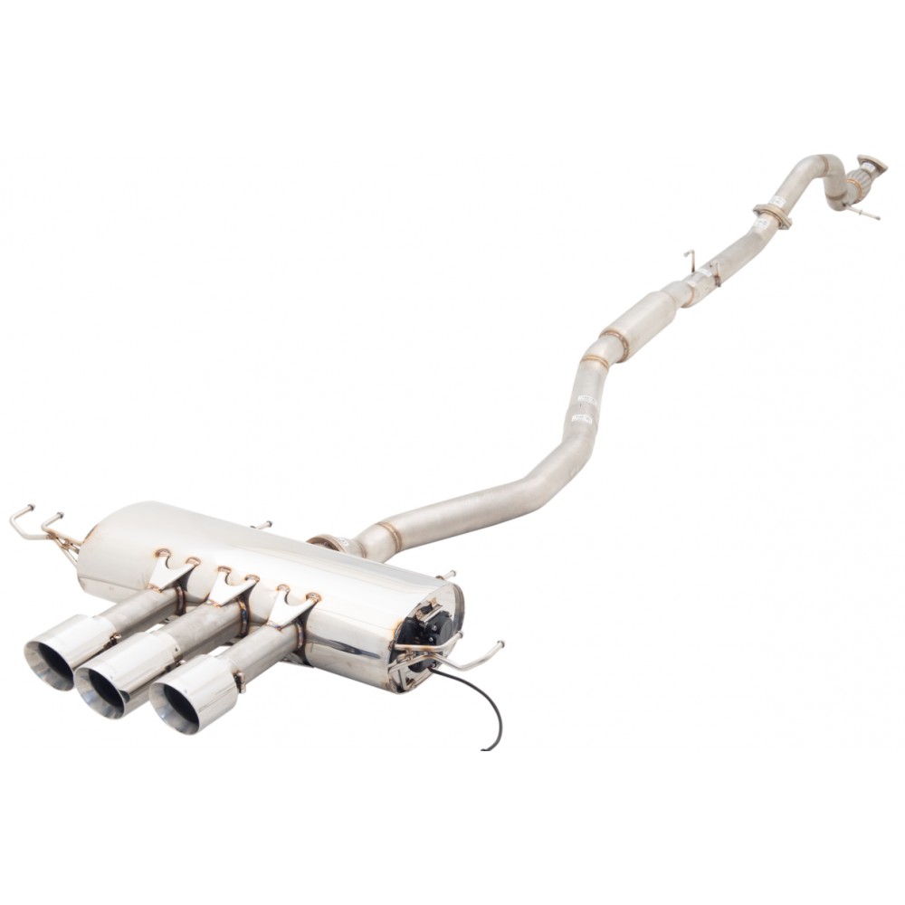 Echappement inox a clapet pour Civic FK8