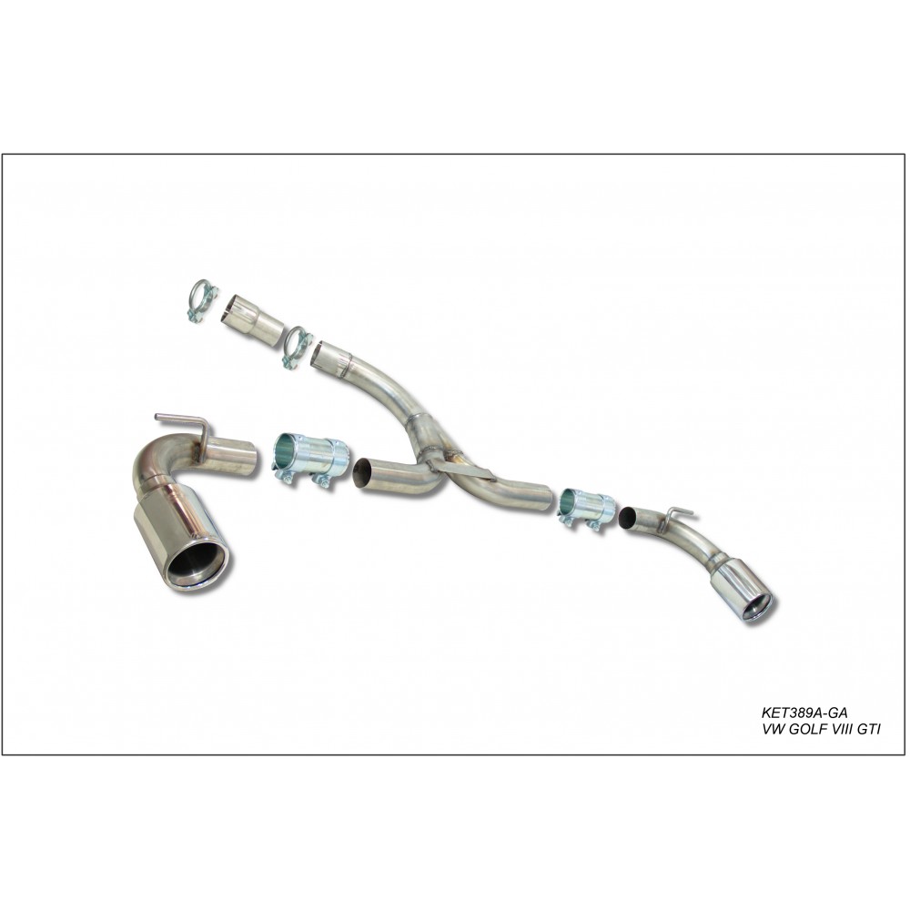 tube intermediaire GOLF Leon VIII 2.0 TSI GTI 245CV 20-