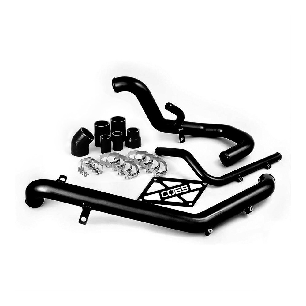 Cobb Mitsubishi Hard Pipe Kit for Evo X - Stealth Black