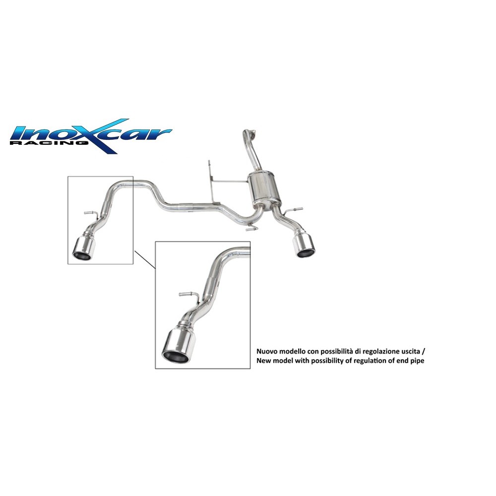 Silencieux final pour Swift ZC33S thermique inoxcar