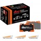 Plaquettes avant DBA Xtreme pour Focus RS mk3