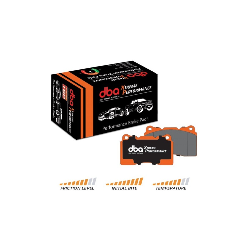 Plaquettes avant DBA Xtreme pour Focus RS mk3