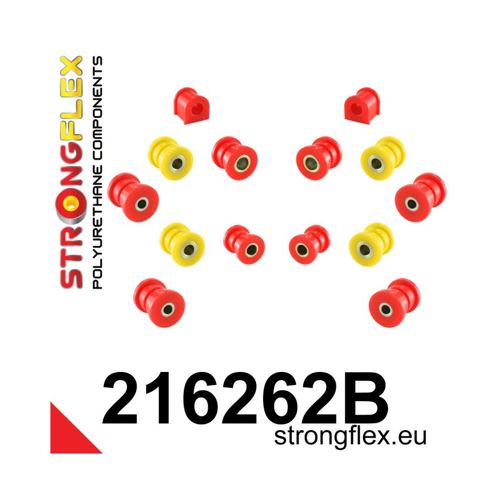 Kit silentblocs train arriere Celica T18