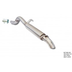 Silencieux GroupeN  Golf Leon T Roc  turbo