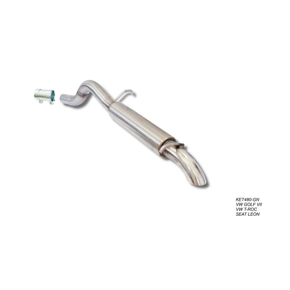 Silencieux GroupeN  Golf Leon T Roc  turbo