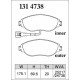 Plaquettes DIxcel ES Skoda RS VRS 230 245