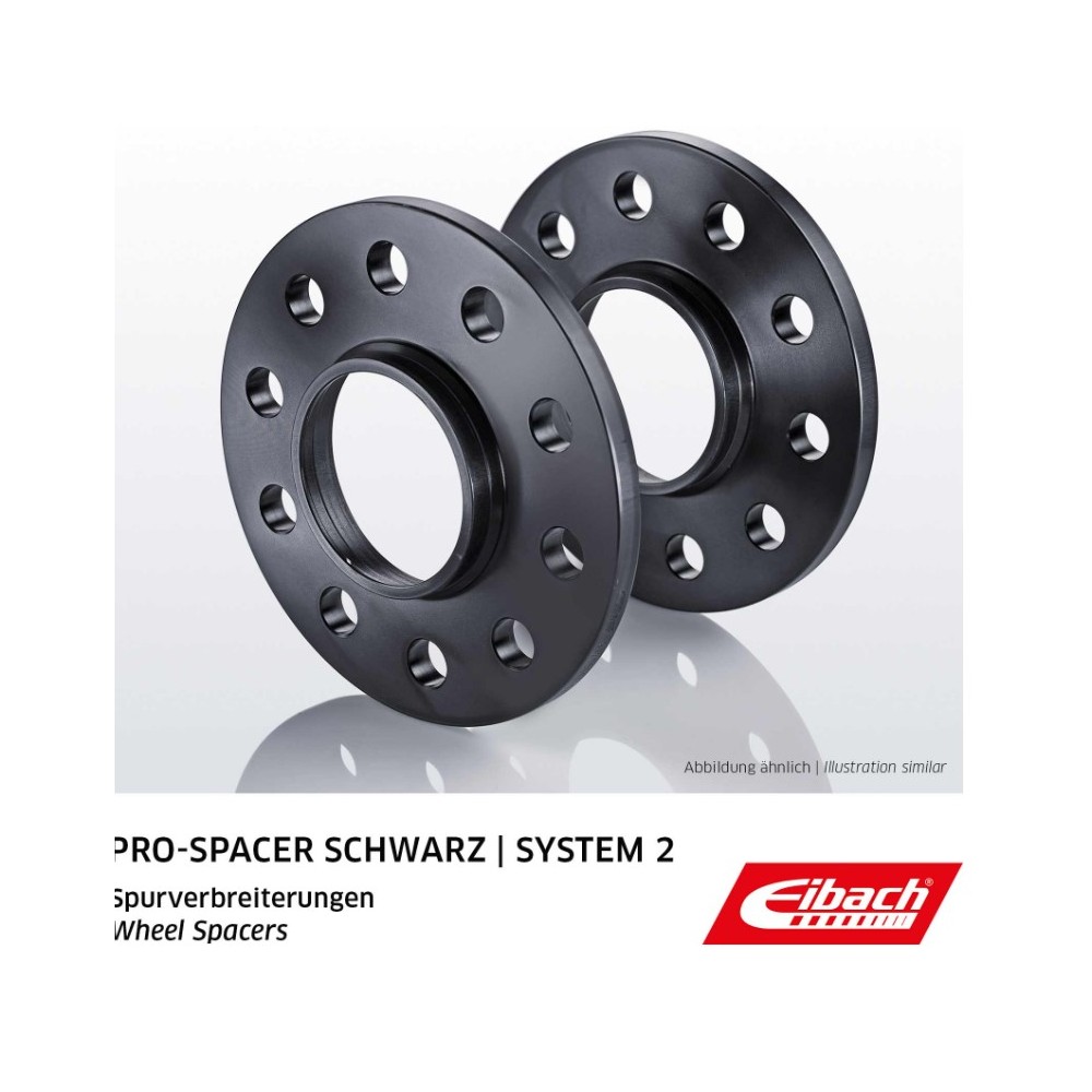 Paire de cales 10mm Eibach pour BMW séries 2 G42