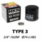 Filtre a huile HKS Toyota 1Jz 2JZ 1UZ etc