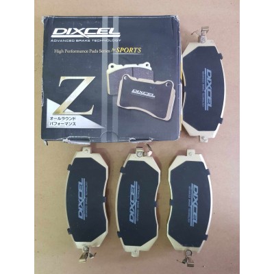 Plaquettes avants GT86 Dixcel type Z  0-850°c