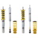 Combinés filetés Ohlins R&T A3 8P Golf 5 et 6 TT Leon 1P