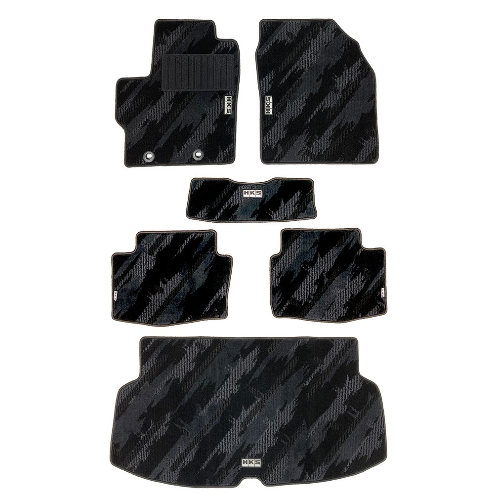 Jeu de tapis HKS Yaris GR 6 pièces monocolor
