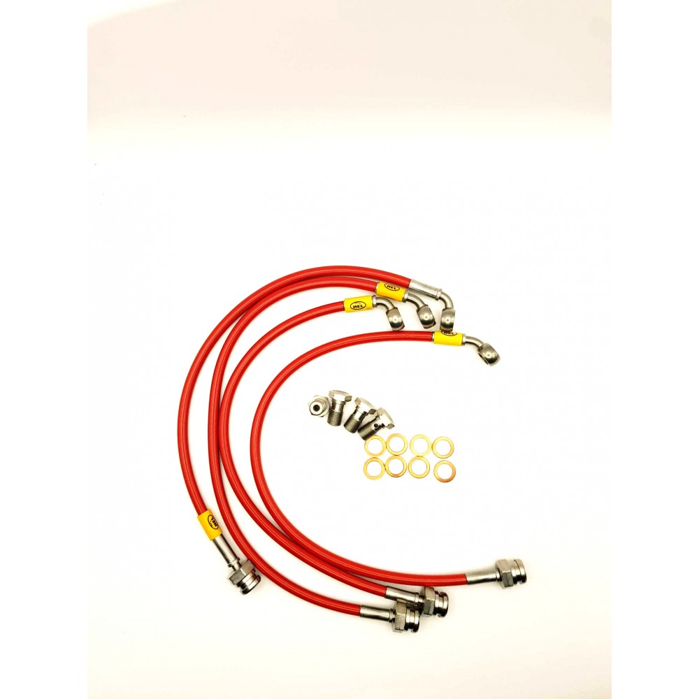 Durites aviations 350Z rouges HEL