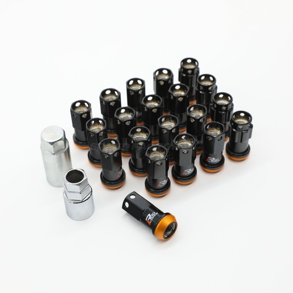 Project Kics R40 ICONIX M14 Lug Nuts & Locks - 14x1.5