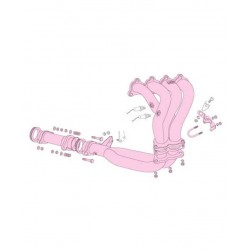 Collecteur inox Fujitsubo B16A1 Civic et CRX 90 - 91 vtec 150hp