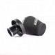 Ramair 80mm (3.1inch) ID Neck Large Cone Air Filter with Velocity Stack and Coupling