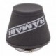 Ramair Foam Universal Cone Intake Rubber Neck Air Filter 80mm (3.1inch) ID Breather Holes