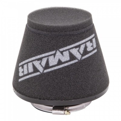 Ramair Foam Universal Cone Intake Rubber Neck Air Filter 80mm (3.1inch) ID Breather Holes