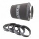 Ramair Foam 70-90mm (2.75 - 3.5inch) ID Neck Polymer Base Neck Cone Air Filter Universal with Reducing Rings