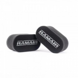 Carb Sock Foam Air Filters Caged 2x 84mm - Medium