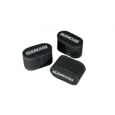 Carb Sock Foam Air Filters Caged 3x 115mm - Tall