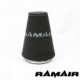 FB-101-BK - 70mm OD Neck - Polymer Base Neck Cone Air Filter
