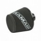 Ramair Foam Jet Stream Large Cone Air Filter 70mm (2.75inch) OD Black with Silicone Coupler