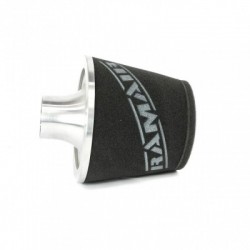 Ramair Foam Performance Universal Cone Large Intake Filter Coupler 70mm (2.75inch) Silver