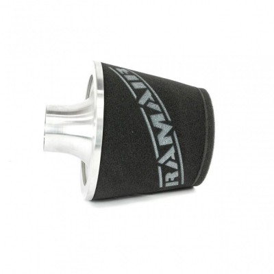 Ramair Foam Performance Universal Cone Large Intake Filter Coupler 70mm (2.75inch) Silver