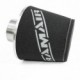 Ramair Foam Performance Universal Cone Air Large Filter Coupler - 90mm (3.5inch) Silver