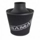 Ramair Large Foam Filter Aluminium Base 80mm (3.1inch) OD Black with Silicone Coupler