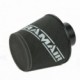 Ramair Large Foam Filter Aluminium Base 100mm (3.9inch) OD Black with Silicone Coupler